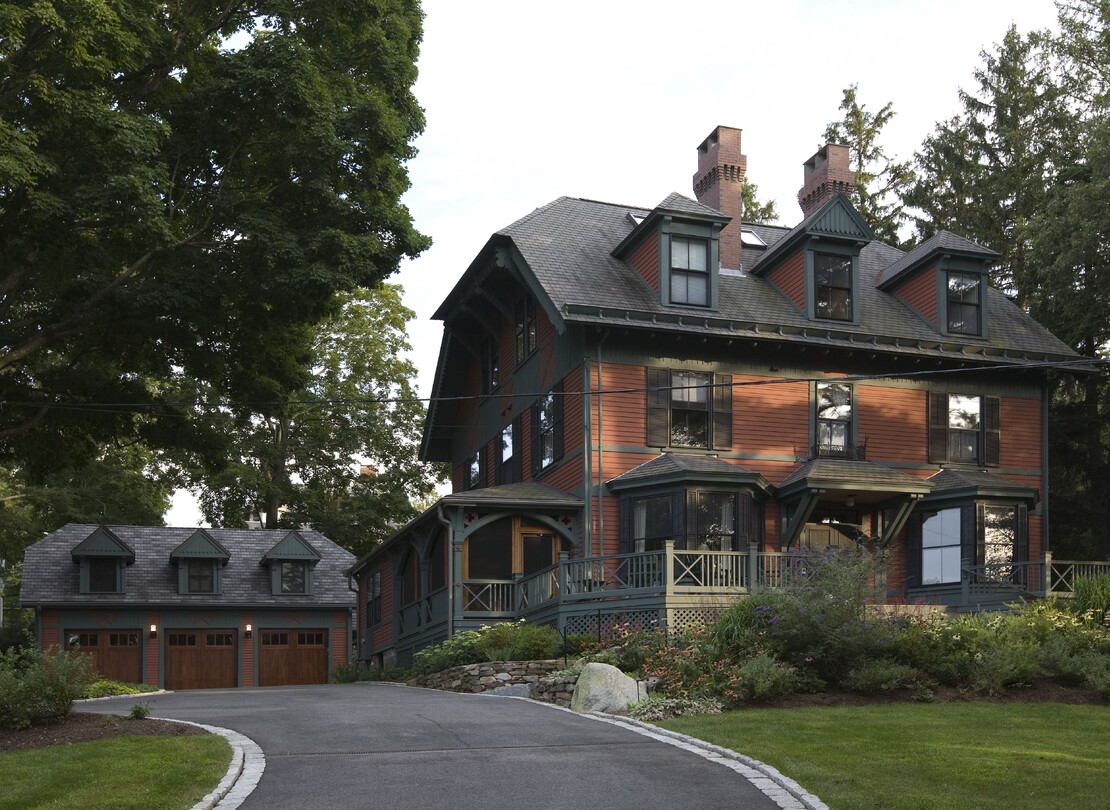 farnsworth house exterior