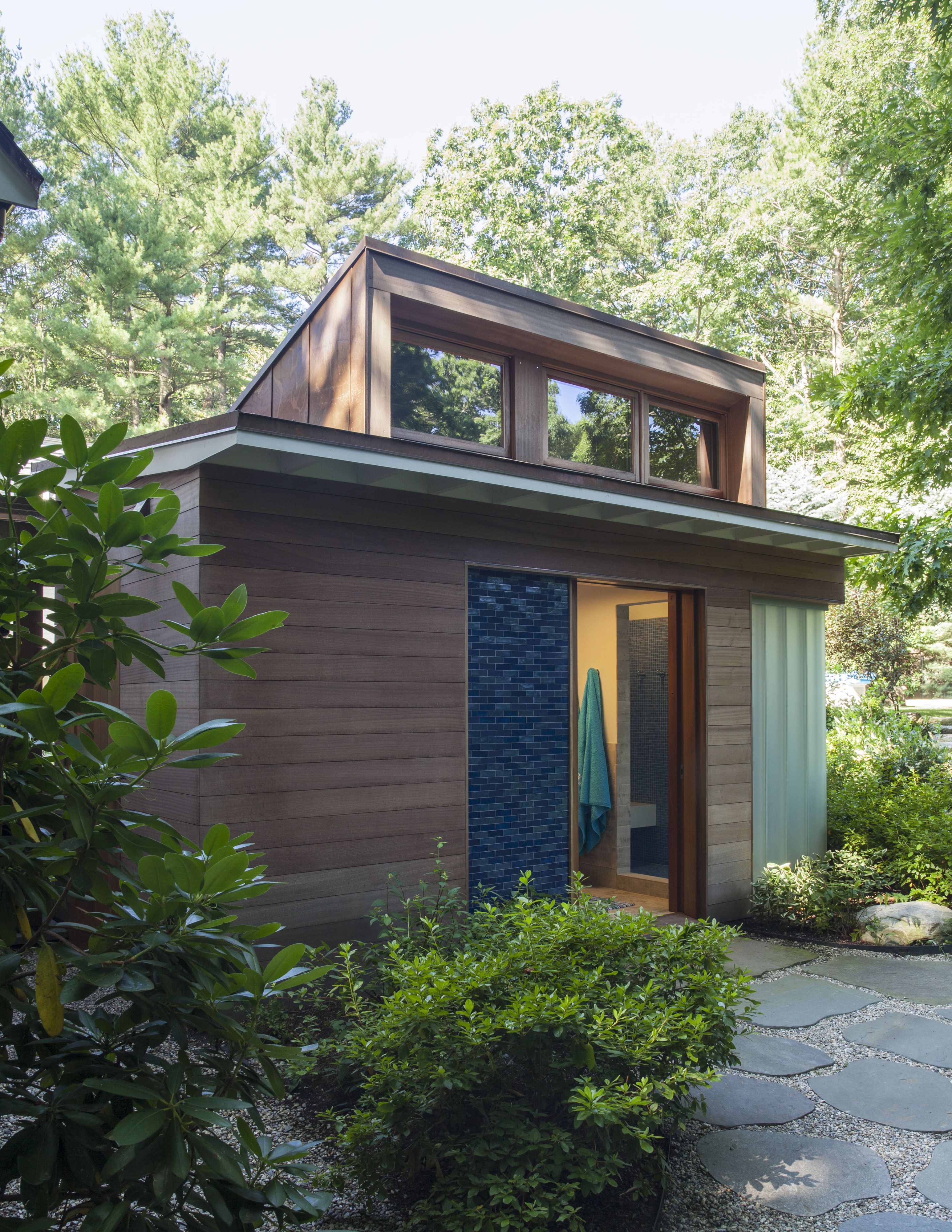 pool cabana exterior